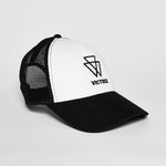 Victrix Trucker Cap - Black and White